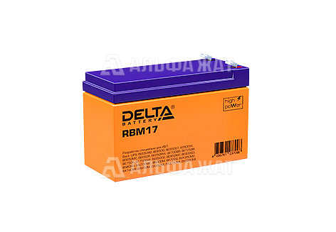 Батарейный модуль Delta RBM17