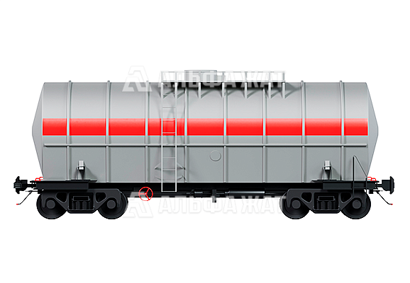 Вагон-цистерна для перевозки серы расплавленной 15-1269-01