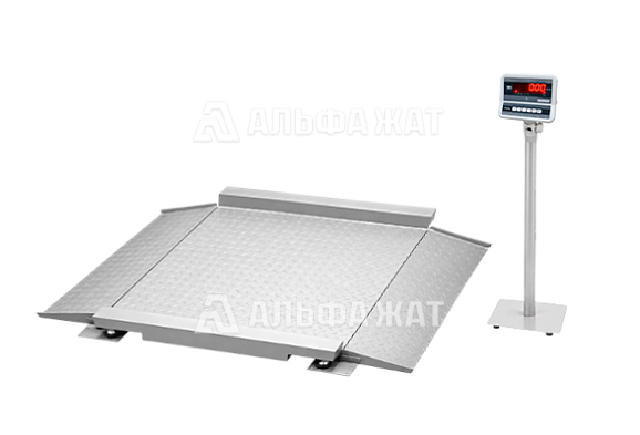 Платформенные весы низкопрофильные ЕВ4-Max-Н (WI-5R; 1200х1500; 300/600х0,1/0,2)