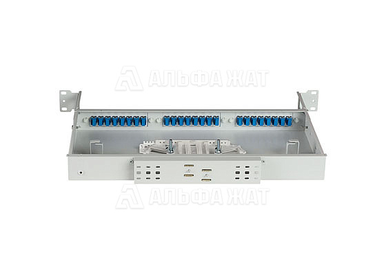 Кросс оптический ШКОС-С-1U/2-24-SC/24-SC/SM/24-SC/UPC