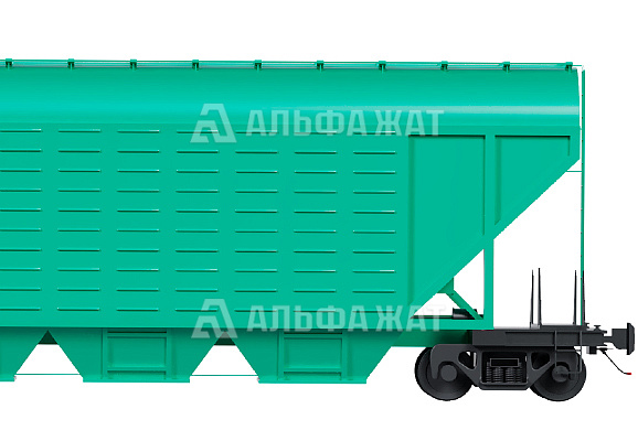 Вагон-хоппер для перевозки зерна 19-1259