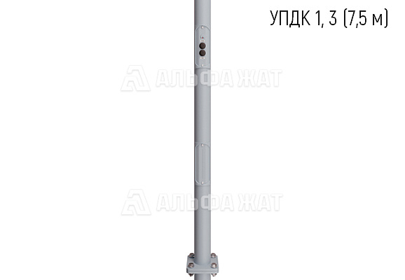 Опора складная диэлектрическая для парковой системы громкоговорящего оповещения ИДПСГО ТС 04-01-02 (У) под УПДК 1 или УПДК 3 в комплекте с двумя громкоговорителями 10ГР-38СЭ (высота 7,5 м)