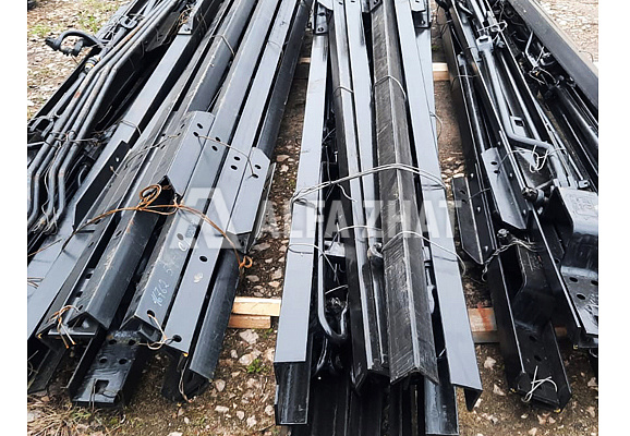 Weichensatz 16743-00-00 Р65 (R65) für symmetrische Weichen 1/6 (1/11) ТУ 32 ЦШ 2003-89 (TU 32 ZSh 2003-89)