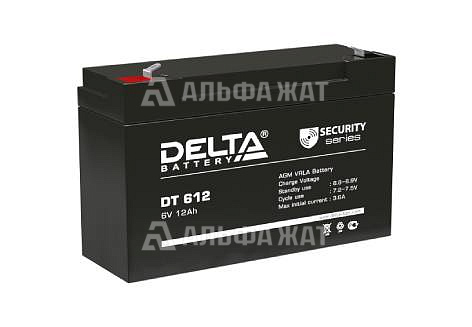Свинцово-кислотный аккумулятор Delta DT 612