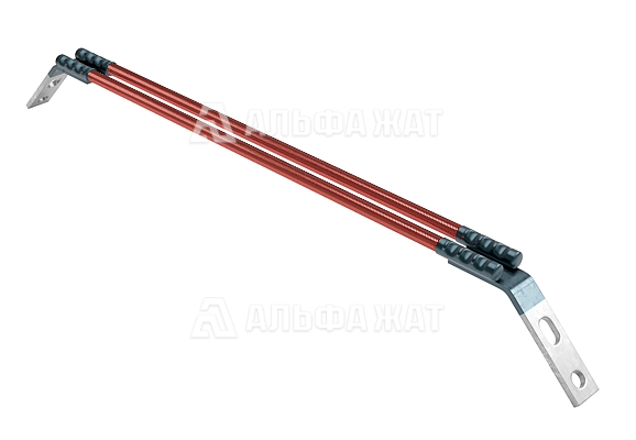 Перемычка междроссельная двухпроводная сталемедная ММС-95х2-8600 17360-01-00-02