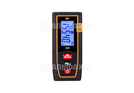 Лазерный дальномер RGK D30 с поверкой