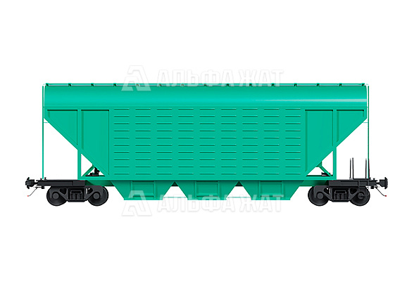 Вагон-хоппер для перевозки зерна 19-1259