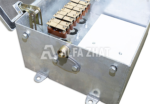 Sealed galvanized track boxes PYa-G-5