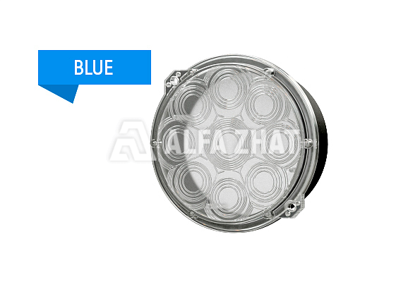 LED system MT1C NKMR.676636.110-04 blue (diameter 160 mm) with universal power supply LED system MT1C NKMR.676636.110-04 blue (diameter 160 mm) with universal power supply