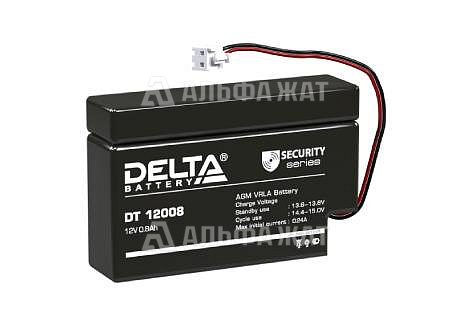 Свинцово-кислотный аккумулятор Delta DT 12008 (T13)