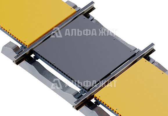 Комплект настила композитного упрощенного с опорной частью №4