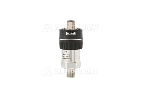 Преобразователь давления S-20-(0-600)бар-(0-10)B/3пр.-G1/4A-М12х1/4pin(метал.)-(-20...+100°С)-NBR-0,25%