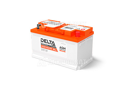 Стартерный аккумулятор Delta START MASTER AGM 1280