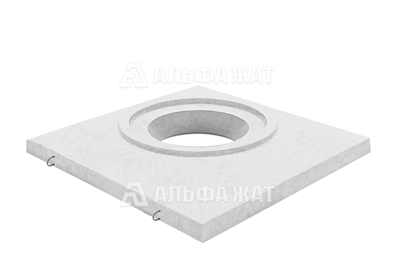 Плита опорная универсальная прямоугольная 1,6х1,6 (В25)