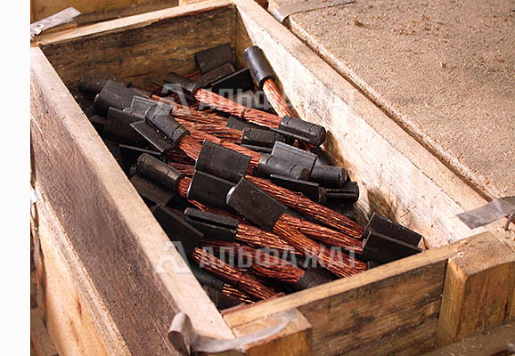 Соединитель электрический рельсовый стыковой фартучный РЭСФ-01-70 1526.00.000-01