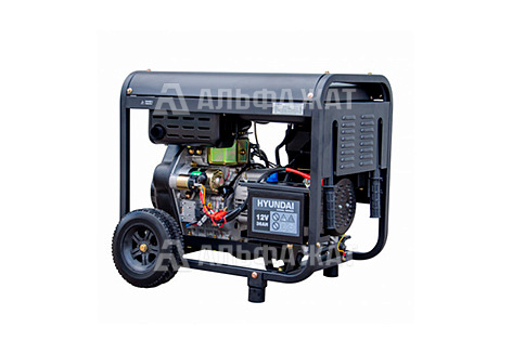Дизельный генератор Hyundai DHY 8000LE-3