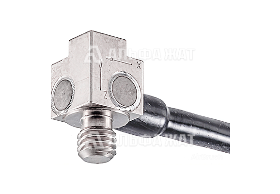 Вибропреобразователь ускорения миниатюрный с выходом по напряжению трехкомпонентный AP2022-10-01