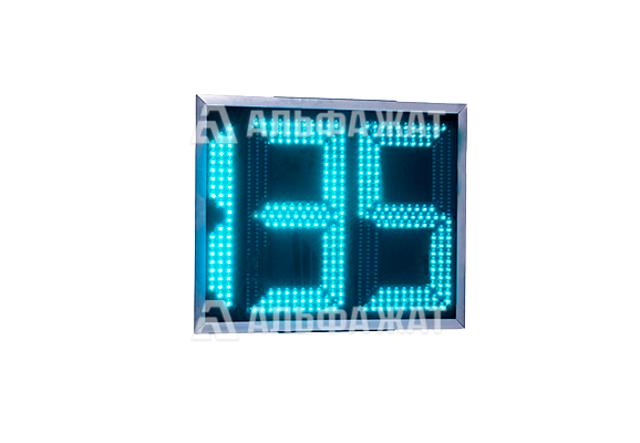 Табло обратного отсчета времени (монолитный корпус)