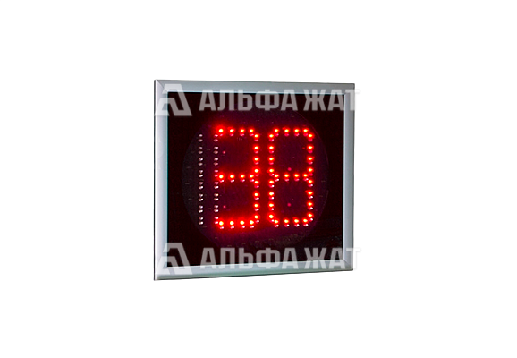 Табло обратного отсчета времени 300 мм (монолитный корпус)