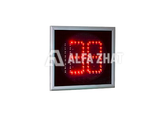 Zeit-Countdown-Tafel 300 mm (Massivgehäuse)