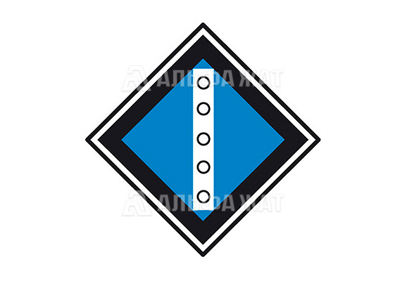 Железнодорожный знак «Поднять токоприемник»