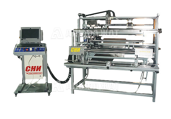 Станок для нанесения изоляции на хрупкие цилиндры переменного сечения