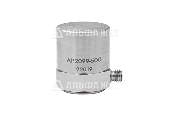 Вибропреобразователь ускорения высокочувствительный с выходом по напряжению однокомпонентный AP2099-500