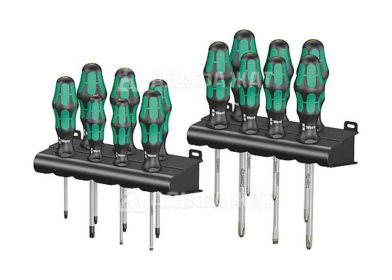 Набор отверток с двумя подставками, 14 предметов