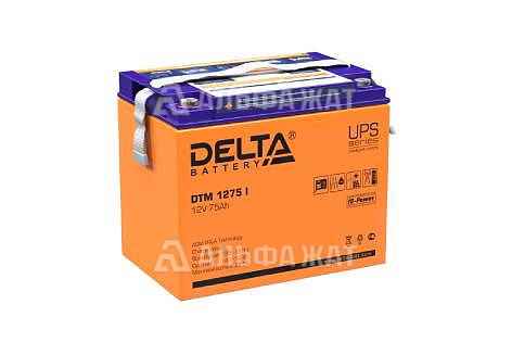 Свинцово-кислотный аккумулятор Delta DTM 1275 I