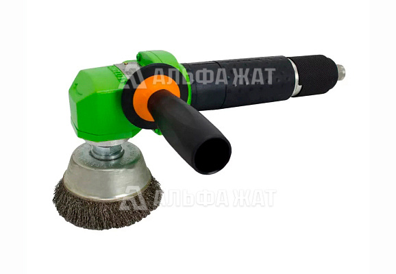 Угловая пневматическая шлифмашинка Spitznas под зачистные чашки (рычажный) 0,7 кВт