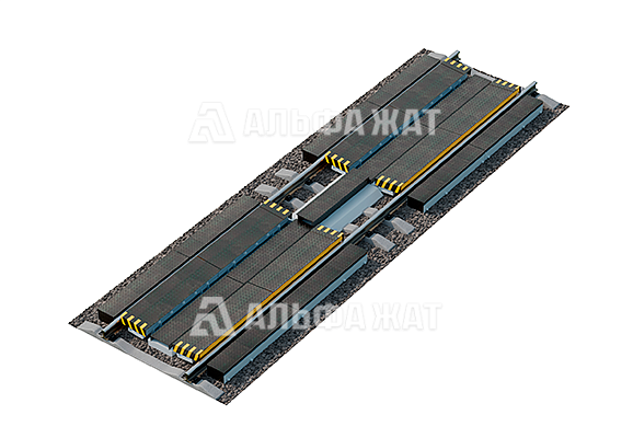Закрепляющее устройство балочное рычажное (ЗУБР)