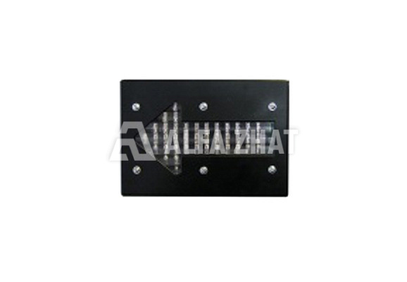 LED-Zugrichtungsweiser (Näherung dem Bahnübergang)