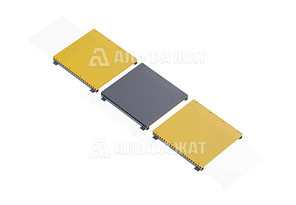 Комплект настила композитного упрощенного без опорной части №3