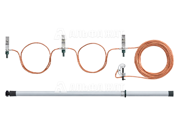 Заземление переносное для высоковольтных линий ЗПЛ-10Д