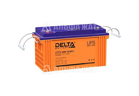 Свинцово-кислотный аккумулятор Delta DTM 12120 L