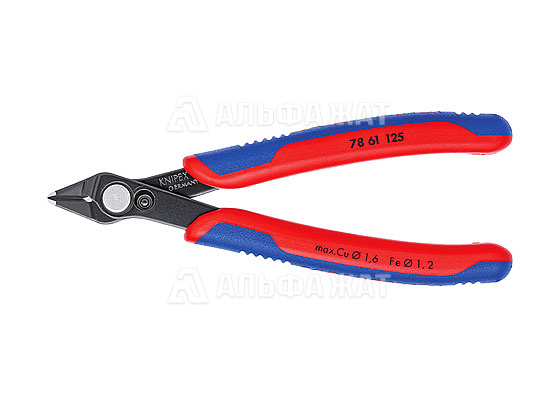 Бокорезы прецизионные, для реза оптоволокна, 125 мм, 2-компонентные ручки