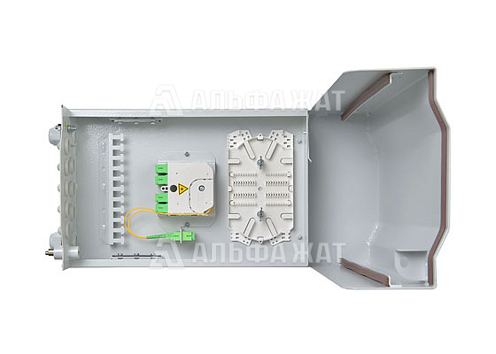 Кросс оптический УКС-ОВ-GPON на столб под шпильки