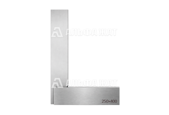 Угольник слесарный с широким основанием УШ 250х400 мм