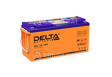Свинцово-кислотный аккумулятор Delta GEL 12-150