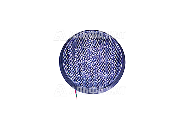 Светоблок 200 мм для пешеходного светофора с отсчетом красного цвета