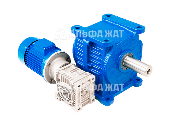 Мотор-редуктор червячный двухступенчатый универсальный 2МЧ-40/80-1000-1,4