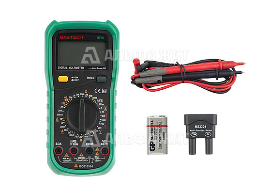Мультиметр универсальный MY65N MASTECH Мультиметр универсальный MY65N MASTECH