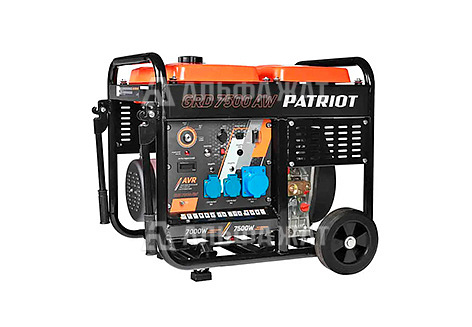 Дизельный генератор Patriot GRD 7500AW