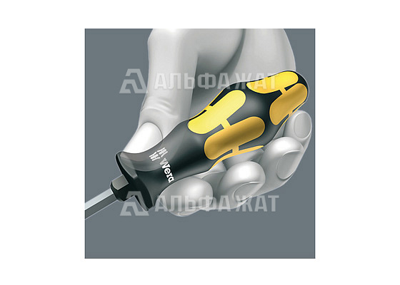 Набор отверток силовых с подставкой Kraftform Plus, 6 предметов