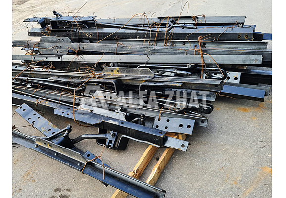 Weichensatz 16743-00-00 Р65 (R65) für symmetrische Weichen 1/6 (1/11) ТУ 32 ЦШ 2003-89 (TU 32 ZSh 2003-89)