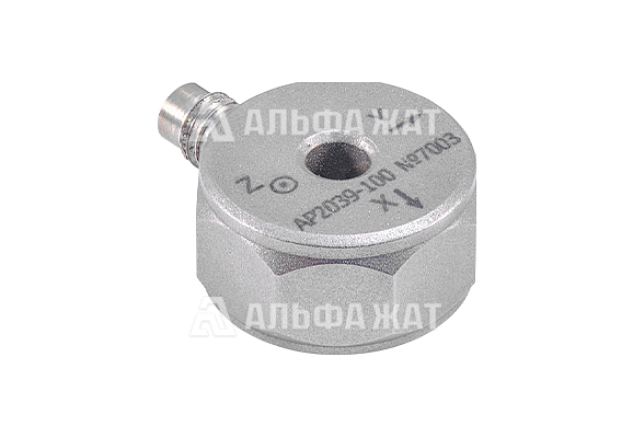 Вибропреобразователь ускорения общего назначения с выходом по напряжению трехкомпонентный AP2039-100