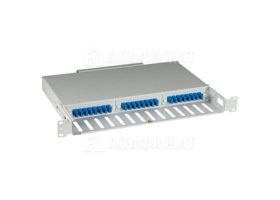 Кросс оптический ШКОС-С-1U/2-24-SC/24-SC/SM/24-SC/UPC