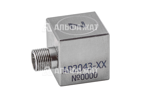 Вибропреобразователь ускорения общего назначения с выходом по напряжению трехкомпонентный AP2043-100