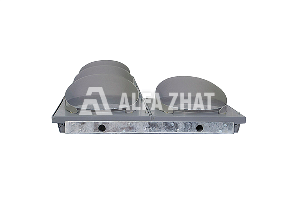 Verkehrslichtsignal Т 1.п.2 (Т 1.p.2) (Flachgehäuse)