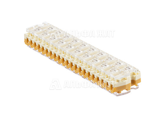 Соединитель модульный многожильный 0,4-0,9 мм 10 пар, без геля